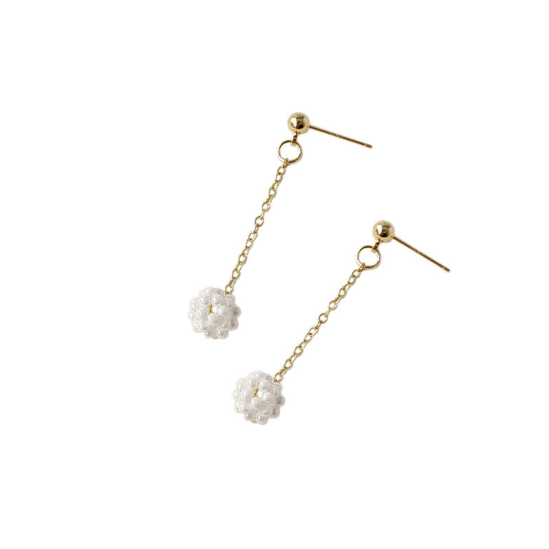 Pearl Drop Ear Stud